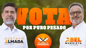Abel murrieta gutiérrez, exprocurador de justicia del estado de sonora (méxico) y candidato a la presidencia de cajeme por parte del partido movimiento ciudadano. 7ljgbaw83qxvbm