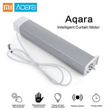 Xiaomi Aqara Moteur De Rideau Intelligent Zigbee Wifi Intelligent Pour Xiaomi Dispositif De Maison Intelligente Telecommande Sans In 2020 Zigbee Remote Control Remote