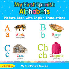 Do you ever struggle to find the word you're looking for? My First Spanish Alphabets Picture Book With English Translations Bilingual Early Learning Easy Teaching Spanish Books For Kids Teach Learn Basic Spanish Words For Children S Valeria 9780369600035 Amazon Com Books