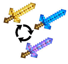 For this project, you will need, a piece of cardboard, tape of sorts, and scissors. Genuine Minecraft Peripheral Toy Weapon Luminous Sound Color Change Lightsaber Diamond Sword Deformation Sword Bow And Arrow Can Launch