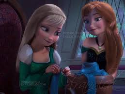 Ana Elsa Hair Down Disney Princess Frozen Disney Frozen Disney Adoption