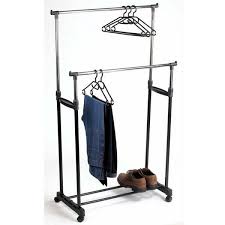 Portant Stoyak Double A Roulettes Portant Vetement Vetements Porte Habits