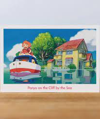 崖の上のポニョ ポストカード ponyo