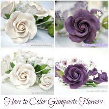 Frequent special offers and discounts up to 70% off for all products! How To Color Gum Paste Flowers Decorated Treats Gum Paste Flowers Flower Cake Design Gum Paste