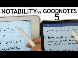 Goodnotes 5 Vs Notability Ultimate Ipad Note Experience Youtube Notability Ipad Ipad Notability