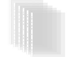 50 Pack Sheet Protectors,11 Hole Sheet Protectors for 2,3,4Ring Binder |  Catch.com.au