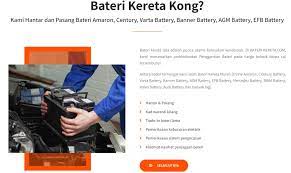 Kami menyediakan perkhidmatan penghantaran & pemasangan bateri kereta ke tempat anda! Bateri Kereta Murah Near Me Web Designer Developer