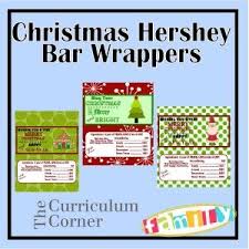 I made some christmas candy bar wrappers that take minutes to print and add. Pin On Curriculum Corner Family