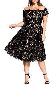 Plus Size Women S City Chic Off The Shoulder Lace Dreams Dress Size Small Red In 2020 Plus Size Cocktail Dresses City Chic Dresses Plus Size Dresses