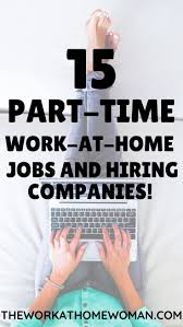 Virtual Part Time Jobs For Busy Stay At Home Moms Part Time Jobs Work From Home Tips Work From Home Jobs