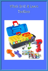 Vtech Drill Learn Toolbox Fix And Play With The Drill And Learn Toolbox By Vtech Toddler Friendly Vtech Cool Toys Tool Box