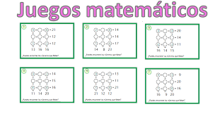 ¿dónde termina el juego y dónde comienza la matemática seria? Juegos Matematicos Para Primaria 3x3 Sumas Juegos De Matematicas Ejercicios De Calculo Matematicas