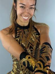 Show girl costume, Black Gold Sequins Leotard, Salsa dancer, bodysuit for  woman, Exotic Dance wear, Bridal bodysuit.trending now