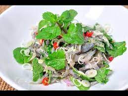 Our spicy thai shrimp salad (inspired by applebee's seasonal salad of the. Thai Food Dancing Shrimp Salad Goong Ten Youtube