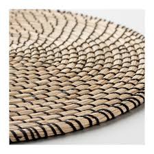 Lattad Tablett Sjogras Svart Svart Ikea In 2020 Placemats Ikea Black Dinning Table