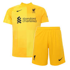 This is the second home shirt to be. Liverpool Away Goalkeeper Kids Football Kit 21 22 Soccerlord