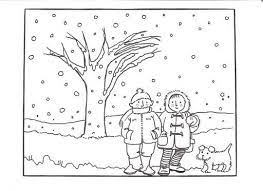 Estaciones De Ano Para Pintar Y Colorear Invierno Imagenes De Las Estaciones 4 Estaciones Del Ano