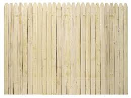 6 H X 8 W Stockade Natural Wood Fence Panel At Menards I Love Menards Fence Panels Wood Fence Wood