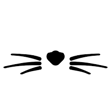 Cat Whiskers Free Vector Icons Designed By Freepik Free Silhouette Designs Cat Whiskers Cat Icon