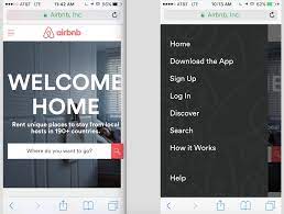 I think they are simple and show a level of professionalism and find it to be a great. Home Page Simple And Clear Hit The Hamburger Menu Icon The Menu Slides Front Of The Herographic Area Which Beca Menu Icon Hamburger Menu Icon Welcome Sign