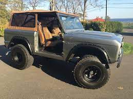 67 Bronco W Leather Top Autos Bronco Foto