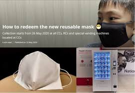 Residents are reminded to bring their own bags to carry the free masks as no bags will be provided at collection points. Redeem Your Improved Reusable Mask From 26th May At These Locations Laptrinhx News
