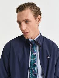 GANT Reversible Harrington Jacket, Classic Blue