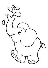 Click on desired graphic to view printable coloring image of different size Elephant Rainbow Coloring Page Novocom Top