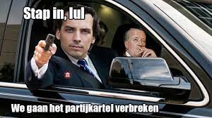 This started when dababy was interviewed on a celeb spot and he was facing sideways away from the camera that made the crowd see a car body shape that became a meme. The Strategic Ambivalence Of Thierry Baudet Diggit Magazine