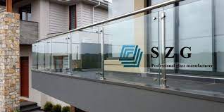 Balcony Glass Railing Models Glass Stainless Steel Railing Clear Tempered Glass Balcony Railing Design Railing Design Steel Railing