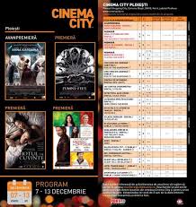 Multiplexurile cinema city ofera o experienta cinematografica de exceptie prin: Cinema City Ploiesti Filme Duminica