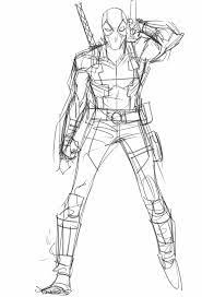 Deadpool Cowboy On Behance Comic Art Sketch Deadpool Character Joker Sketch