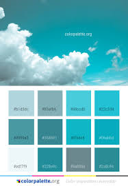 Sky Cloud Daytime Color Palette Colors Inspiration Graphics Design Inspiration Beautiful Co Color Palette Seeds Color Palette Design Seeds Color Palette