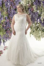 Corded Lace Applique And Tulle With An Illusion Neckline And Fit And Flare Skirt Plus Size Wedding Dress Brautmode Kleid Hochzeit Hochzeitskleid Tull