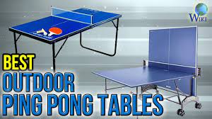 Will it need to be put away, or can it stay up permanently? 8 Best Outdoor Ping Pong Tables 2017 Youtube