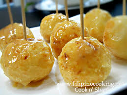 Carioca Filipino Sweet Rice Balls Cook N Share World Cuisines Phillipino Food Food Sweet Tooth Recipe