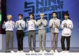 Nine percent facts nine percent (百分九少年) is a chinese boy group consisting of nine members: From Left Xiao Gui Zhu Zhengting Justin Lin Yanjun Wang Ziyi And You Zhangjing Of Chinese Boy Group Nine Percent Attend An Innisfree Brand Event Stock Photo Alamy