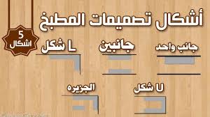 اشكال مطابخ ومميزات وعيوب كل تصميم بيتك مع رنا Youtube