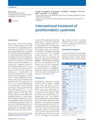 Savesave kumar pass.pdf for later. Pdf Interventional Treatment Of Postthrombotic Syndrome