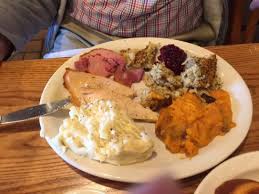 You can impress your family without working on the light up your christmas with a beautiful crackel barrel original christmas tree. Thanksgiving Dinner Picture Of Cracker Barrel Murfreesboro Tripadvisor