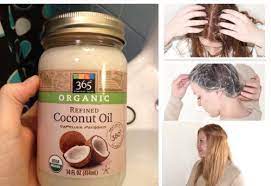 Using coconut oil is a wonderful natural way to make your hair and skin soft, radiant, and healthy. How To Put Coconut Oil In Your Hair To Stop It From Going Gray Thinning Or Falling Out Thick Hair Remedies Grow Thick Long Hair Hair Remedies