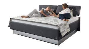Komfort, qualität und langlebigkeit, drei punkte die bei ruf betten zum standard gehören. Mobel Rehmann Velbert Ruf Boxspringbett Ruf Betten Polsterbett Grauer Stoffbezug 6322 Liegeflache Ca 180 X 200 Cm