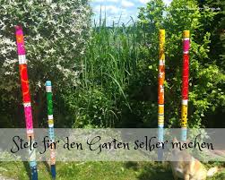 Frühlingsfrische kreative ideen endlich auch für ihren garten! Garten Deko Selbst Gemacht Stele Aus Holz Anleitung