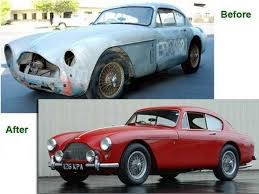Websites on specific classic cars. Cars Before And After Restorations 31 Photos Drollfeed Car Restoration Classic Car Restoration Motorcycle Restoration