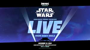 Recently, fortnite events have taken place over several days allowing players in different time zones and in different regions of the world the chance to enjoy an event. Fortnite Star Wars Event When Is It Where Is Risky Reels How To Watch The Exclusive Rise Of Skywalker Clip Gamesradar