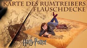 Dieser artikel über eine karte oder einen plan ist ein stub. Harry Potter Karte Des Rumtreibers Flauschdecke Elbenwald