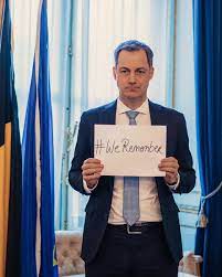 Eerste minister van belgië • premier ministre de belgique • premierminister von. Alexander De Croo On Twitter The Holocaust Is A Painful And Horrific Reminder Of The Dangers Of Hatred And Prejudice We Must Learn From History And Never Forget Never Again Weremember