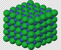 Tiene una estructura cristalina con forma de sistema cúbico. Estructura Cristalina De Cloruro De Sodio Sal Mariscos Purpura Azul Esfera Png Klipartz