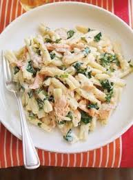 Pates A La Creme Et Au Saumon Ricardo Recipe Salmon Dishes Salmon Pasta Recipes Salmon Pasta