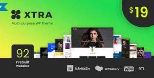 Xtra Theme GPL v4.5.2 - Multipurpose WordPress Theme + RTL + Activation